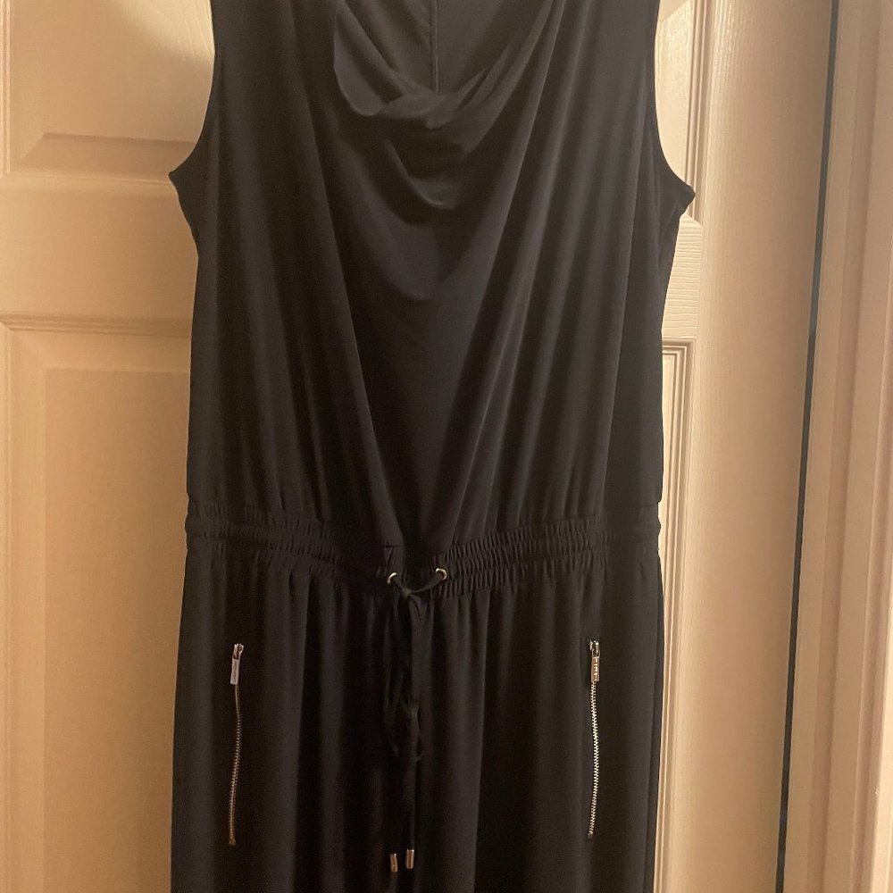 Calvin Klein || Jumpsuit || Size M || Black || Cowl Neck || Sleeveless